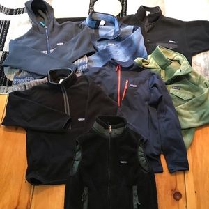 Patagonia Resellers fleece lot, men’s medium